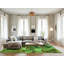 Tapis abstrait vert / vert foncé-594869447