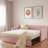 Upholstered Daybed With Pop Up Trundle-555575831