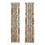 Pecora 84" Window Panel Pair Coral