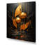 «Black and Gold Spiral Graffiti IV - Abstract Collages», art mural-1863468233-1830278725