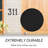 4'' H Metal House Number-51130804