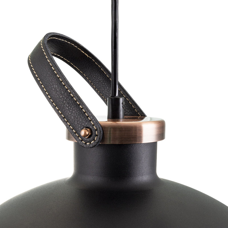Dulcie 1 - Light Single Pendant, Black
