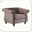 Fauteuil club classique Chesterfield
