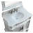 Aticus 34'' Single Bathroom Vanity with Marble Top-368436102