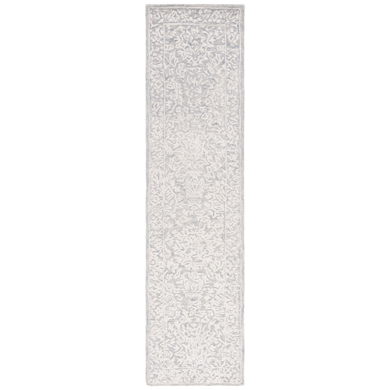 Edward-Matthew Hand Tufted Wool And Cotton With Latex Oriental Rug, Runner 2'3" x 9'