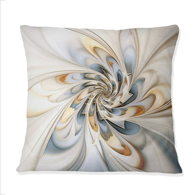 Coussin Fractal Flower Tender White Sens Sensit III - Fractals