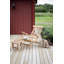 Baek 150cm Long Reclining Acacia Single Chaise
