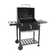 Royal Gourmet 24" Crop Barrel Charcoal Grill with Side Shelf and Cover