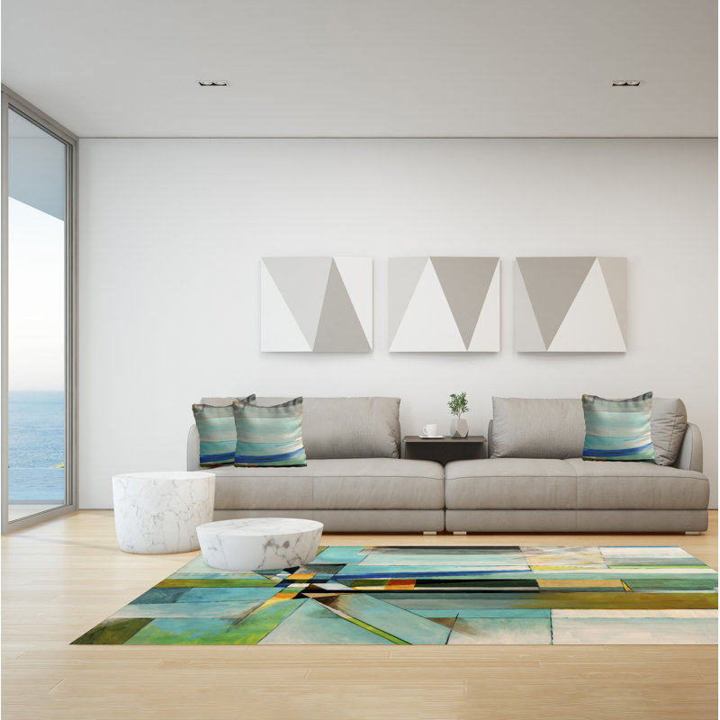 Gachot Abstract Area Rug, Rectangle 155 x 230cm