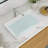 GhomeG 19"W x 12"D White Ceramic Bathroom Sink Rectangular Vessel Vanity Sink