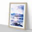Surfing in Rhode Island in Abstract - Picture Frame Graphic Art Print-55728502-55728508