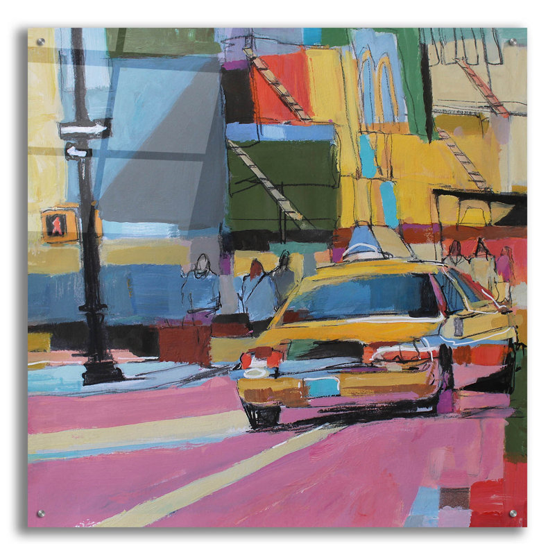 «Midtown Mosaic» par Patti Mollica, H 36 po x l 36 po