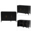 Three-Door Storage Sideboard With Metal Handles-982919979
