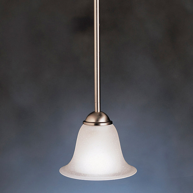 Cayman 1 - Light Single Pendant, Brushed Nickel