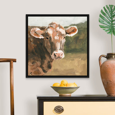 " On the Pasture I " Painting