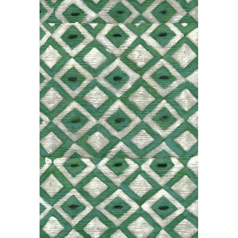 Silk Road Ikat I by Chariklia Zarris - Wrapped Canvas Painting, 122cm H x 81cm W