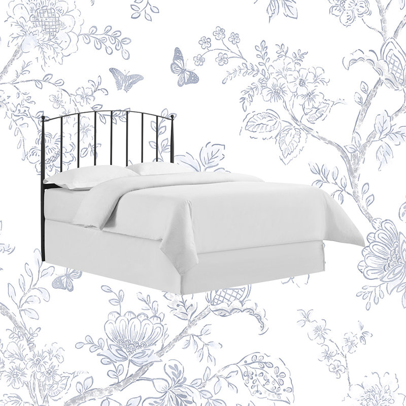 Howells Metal Slat Headboard, Queen
