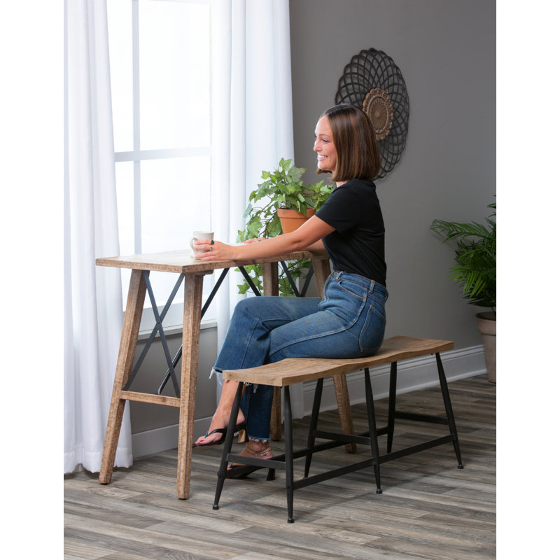 Bureau en bois massif Moffa
