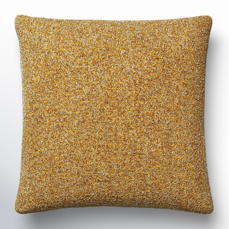 Bobby Pillow Cover, 20" x 20", Cream, Pillow Cover Only - No Insert