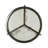 Eveland Modern Round Glass Side Table