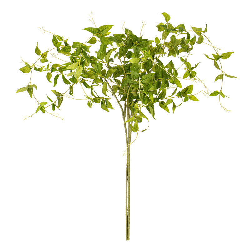 Ensemble de 3 branches de clématites artificielles