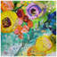 Art mural sur toile lustrée Floral Radiance II Crystallus