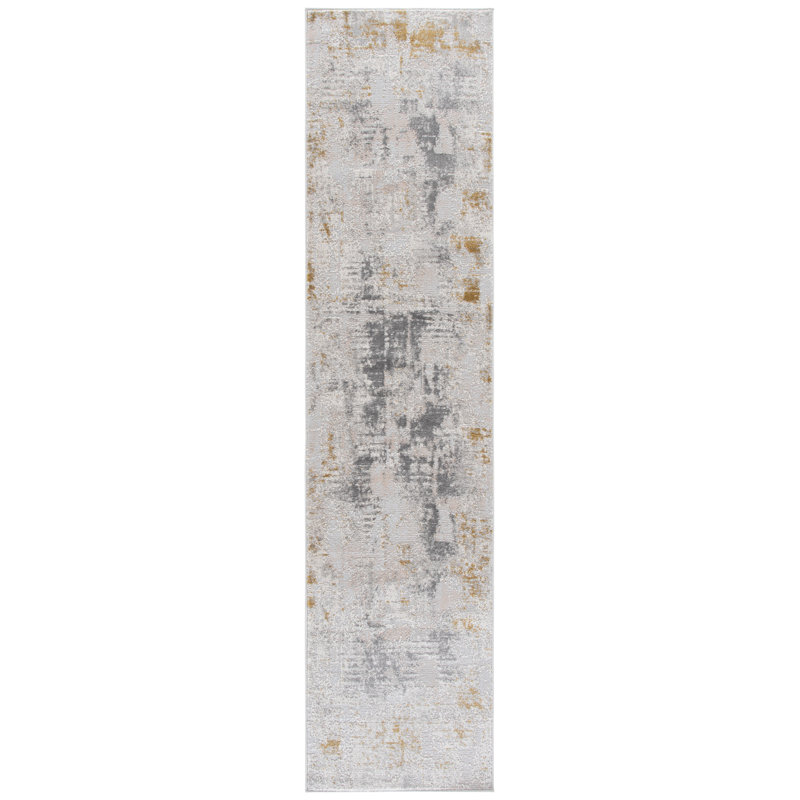 Palma 368 Performance Abstract Rug, 2'-2" X 9'-0" Runner
