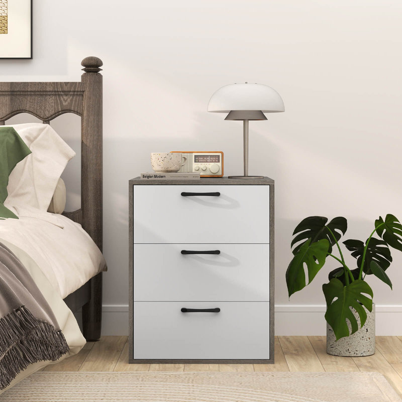 Commode 2 tiroirs avec commode 2 tiroirs 2 pièces