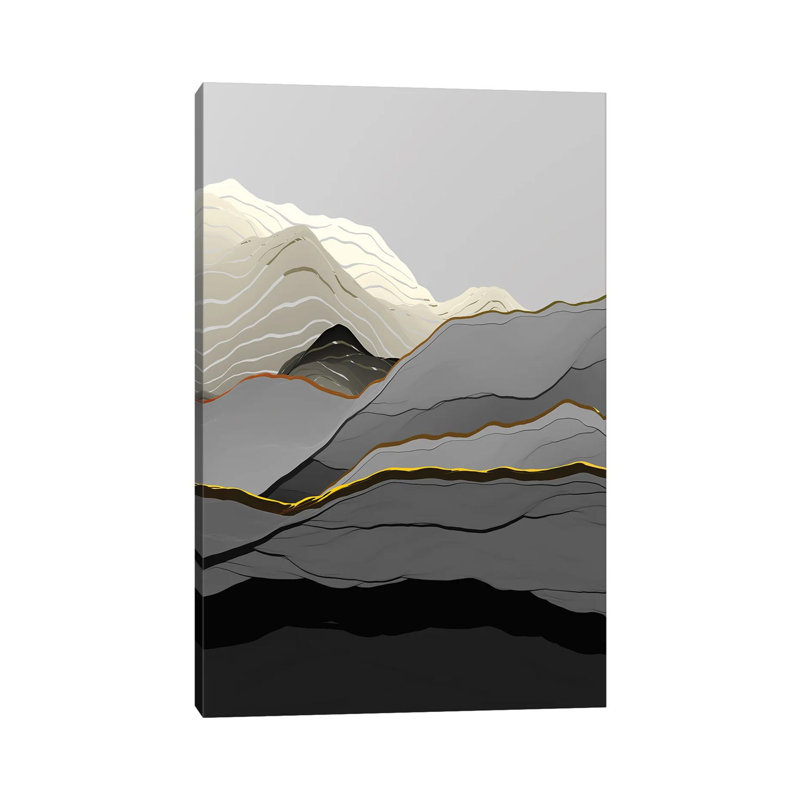 «Beautiful Mountains III» par Angel Estevez - Giclée sur toile tendue avec châssis, H 26 po x l 18 po x 1,5 po