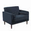 Iliana 34.6'' Wide Square Arm Tufted Club Chair with 2 Pillows-1492055262
