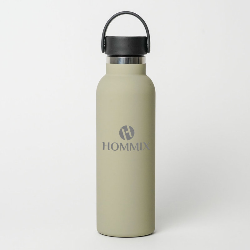 Hommix Ceramic Coated Bottles - Blue, Khaki