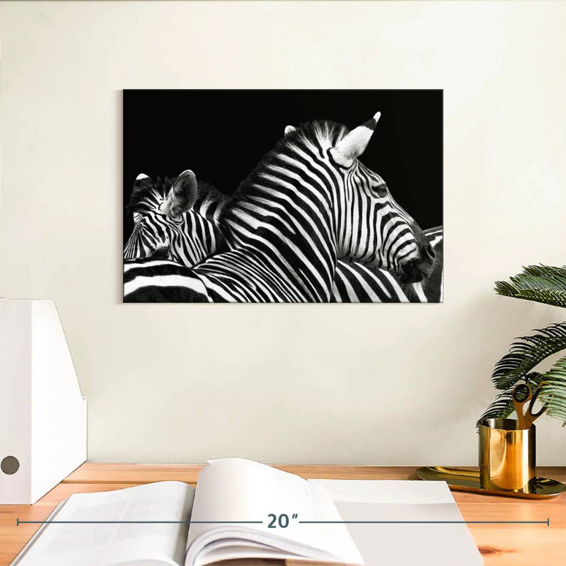 Brampt Zebra Stripes Pattern V, 8" H x 12" W