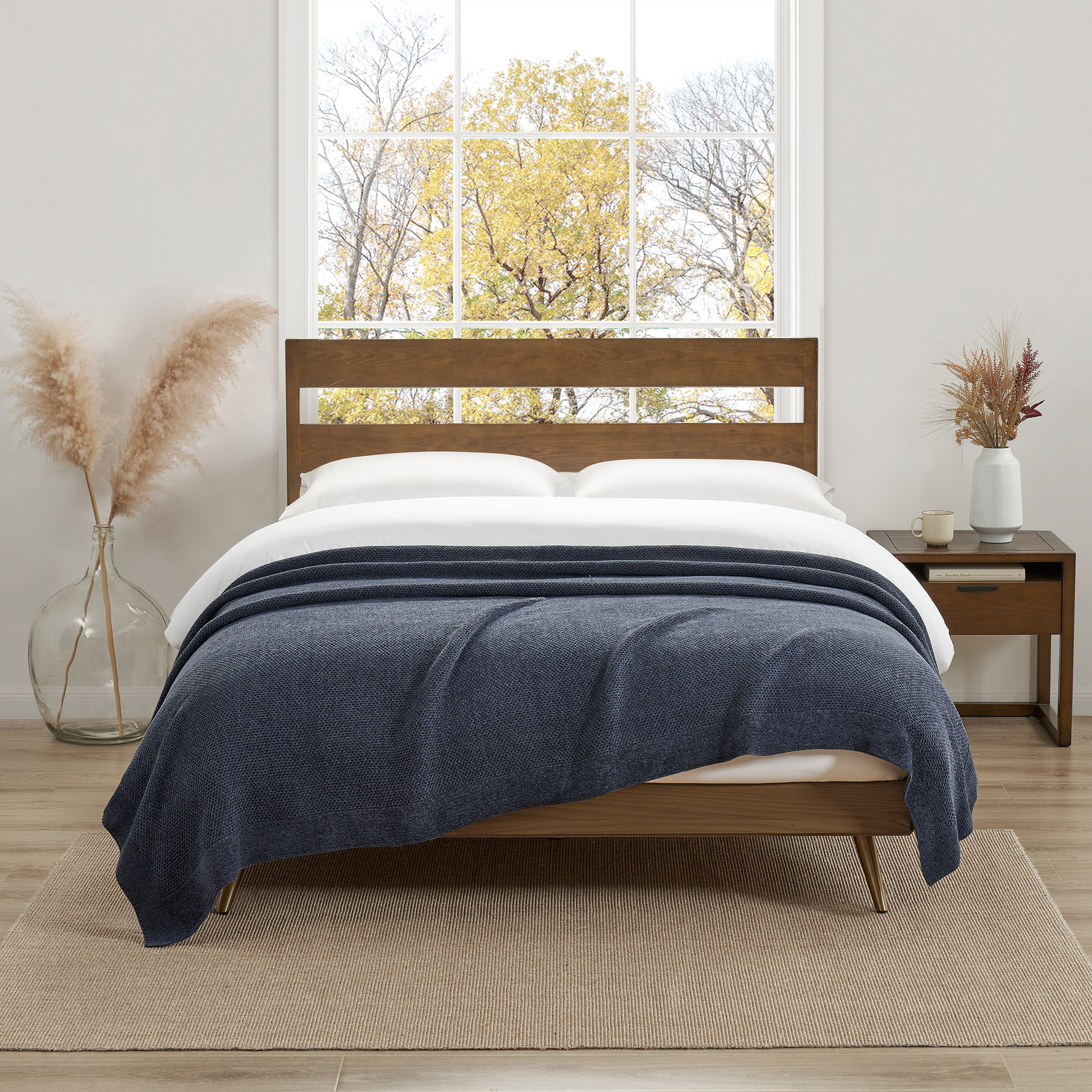 UGG Amata Soft Chenille Knit Bed Blanket Wayfair