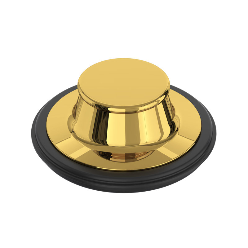 4.75" Disposal Stopper, Unlacquered Brass
