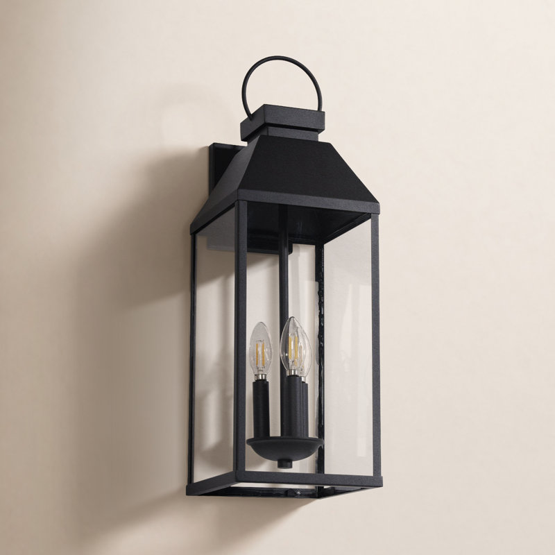 Steel Wall Light, Matte Black
