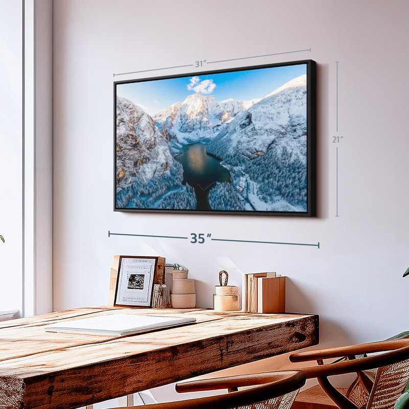 Pantops Dolomites Alps Canvas Print, 21" H x 31" W