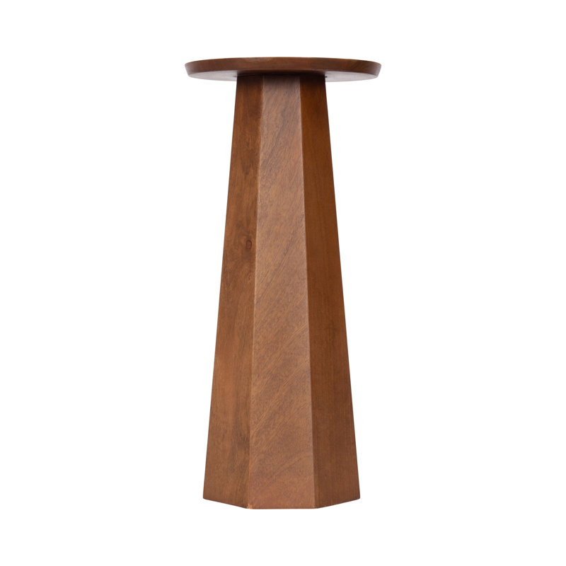 Hemingson Sculptural Mango Wood Round Drink Table