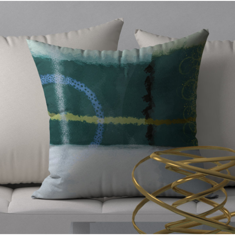 Housse de coussin carrée/insert de couloir mansbury, H 20 po x l 20 po