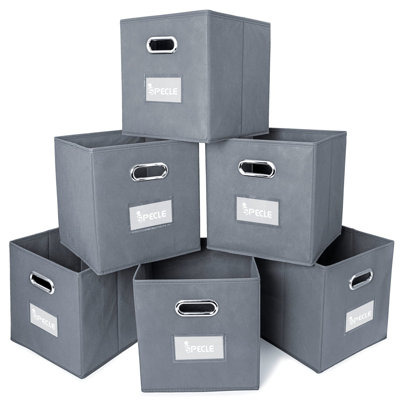 Boîte de rangement pliable en tissu