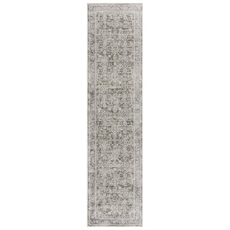 Koltyn Vintage Tabriz Performance Oriental Rug, Runner 2' x 8'