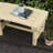 Lawn Patio Chair - Semicircular Wooden, Natural For Deck, Yard, Outdoor Yard Bench Round Patio, Deck