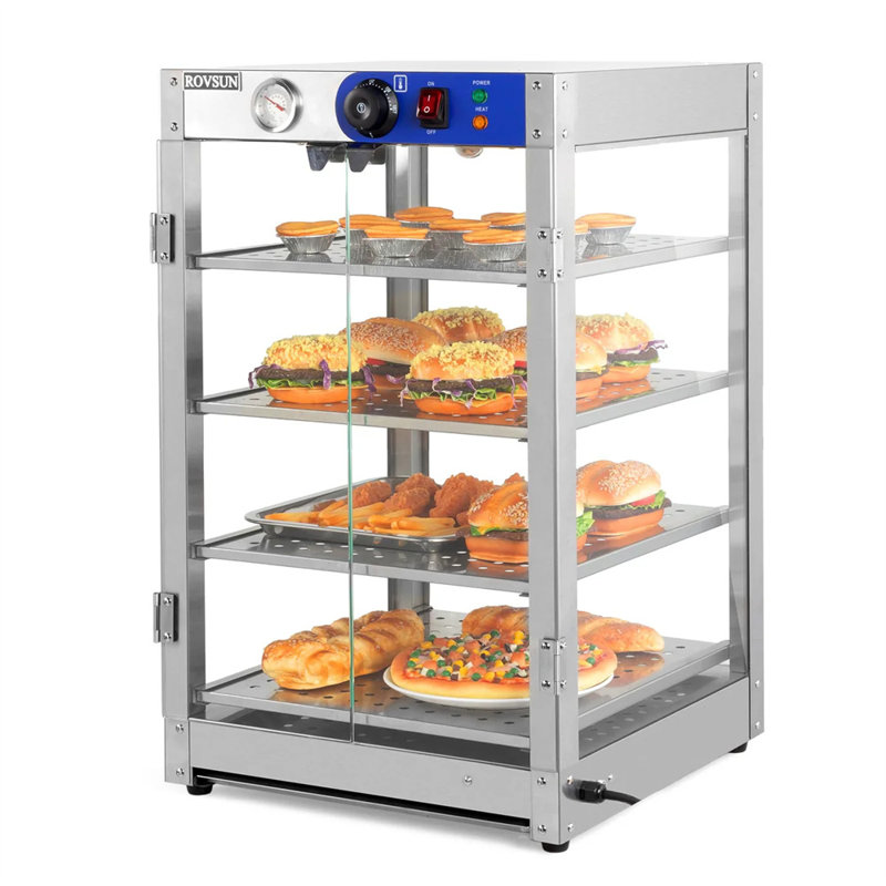 Comptoir chauffant à 4 niveaux 18 "800W 110V