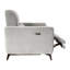 Fauteuil inclinable électrique moderne avec repose-pieds réglable gris l 39,5 po Jastin-506227034