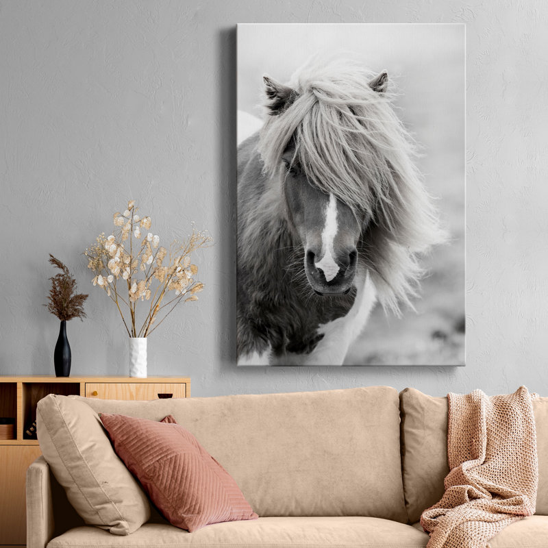 Reproduction de photo sur toile tendue d’été Shetland, H 20 po x l 16 po x P 1 po