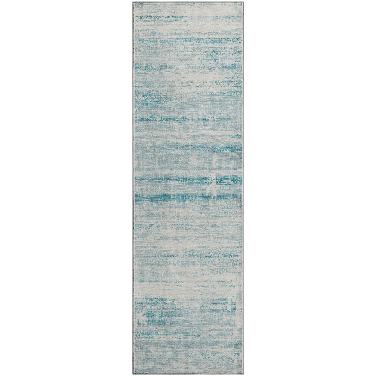 Premium Machine Washable Gerardo Teal Rug