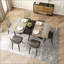 Table de salle à manger rétro avec plateau en bois antique-747026115