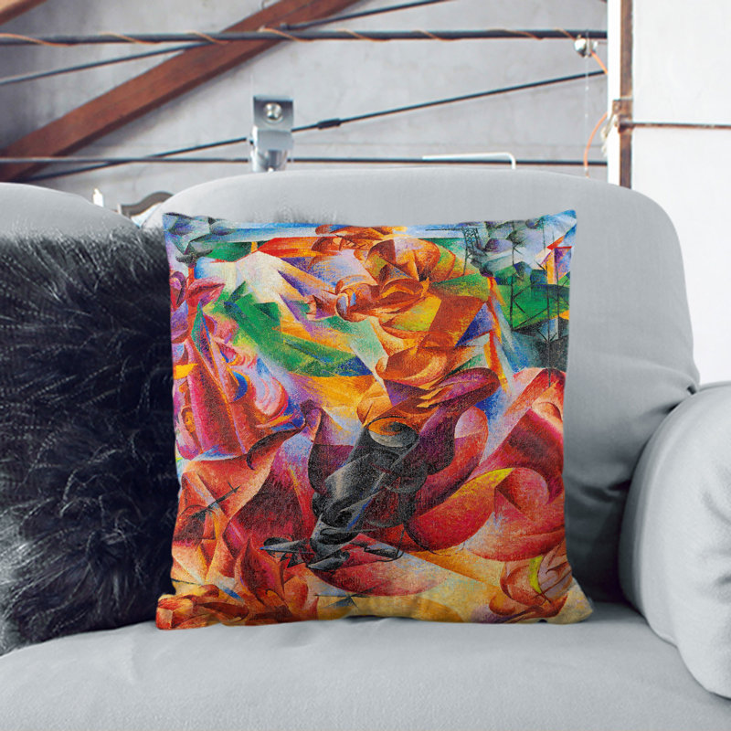 Elasticity Square Throw Cushion, Stone, 40cm H x 40cm W x 15cm D