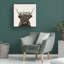  Art mural toile tendue sur toile de lin yv Couronne St. Amant-101099924