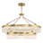 Landon 2-Light LED Pendant in Warm Brass