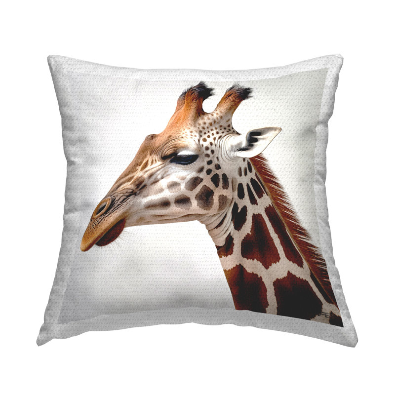 Coussin pour l'extérieur simple Simple Giraffe